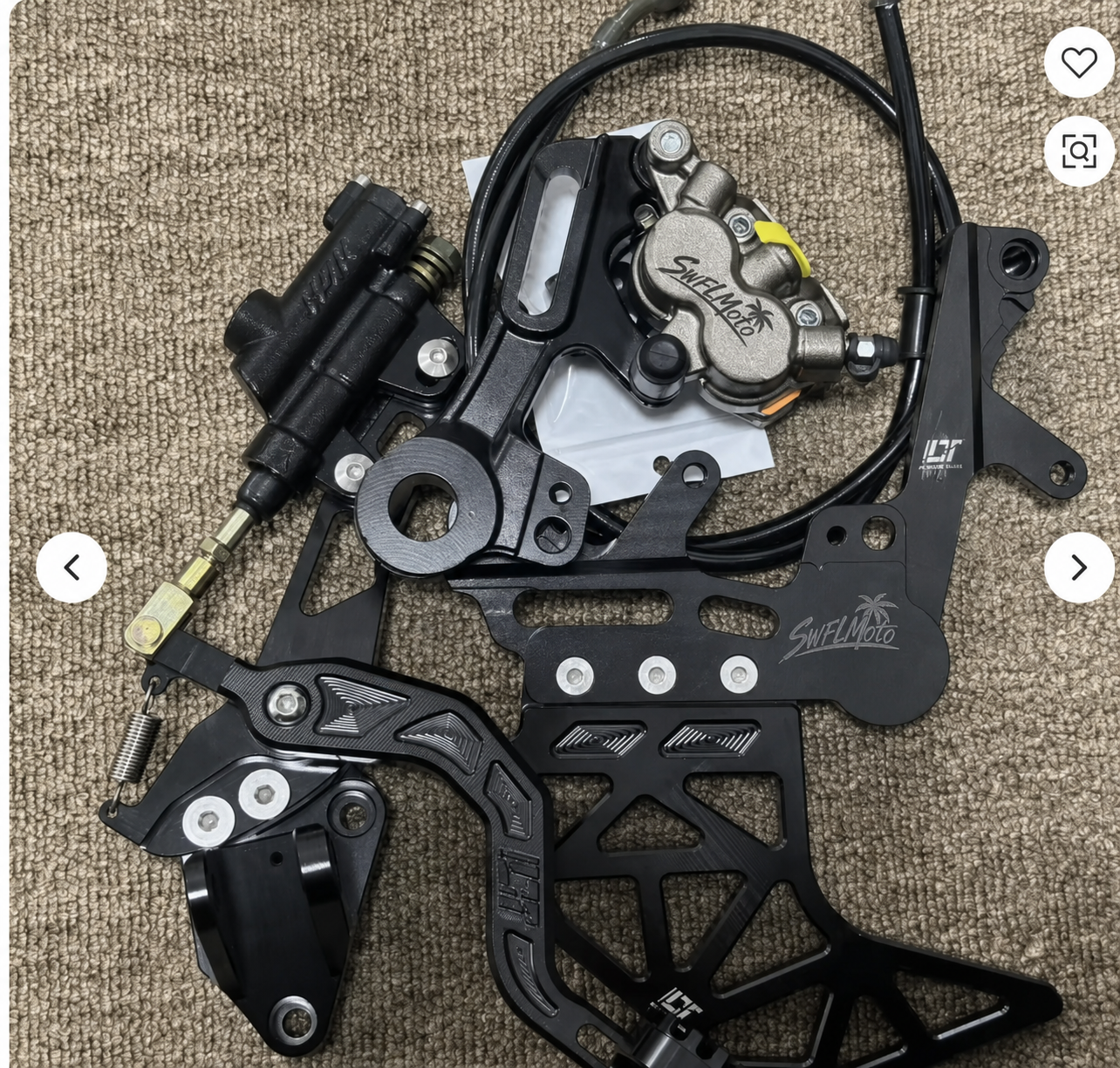 SwflMoto Ultra Bee Footbrake Kit